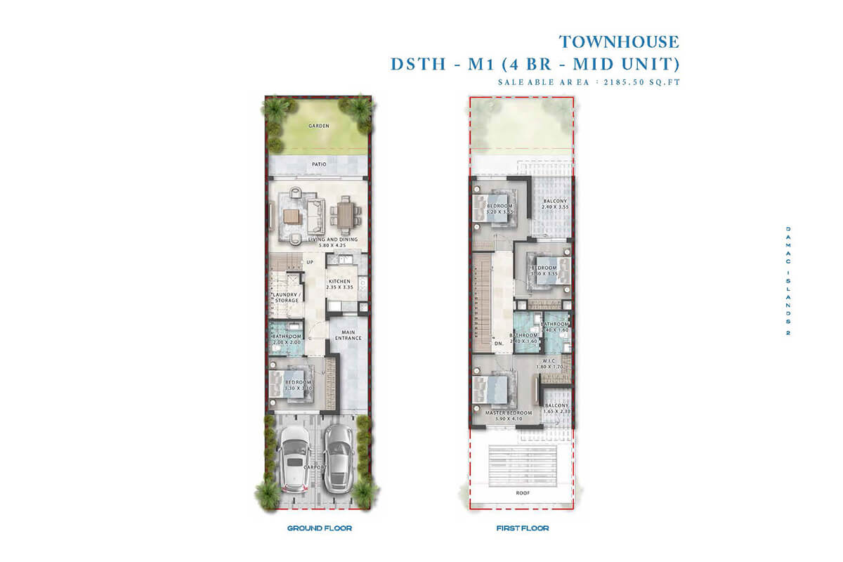 DAMAC ISLANDS 2 TOWNHOUSE-1