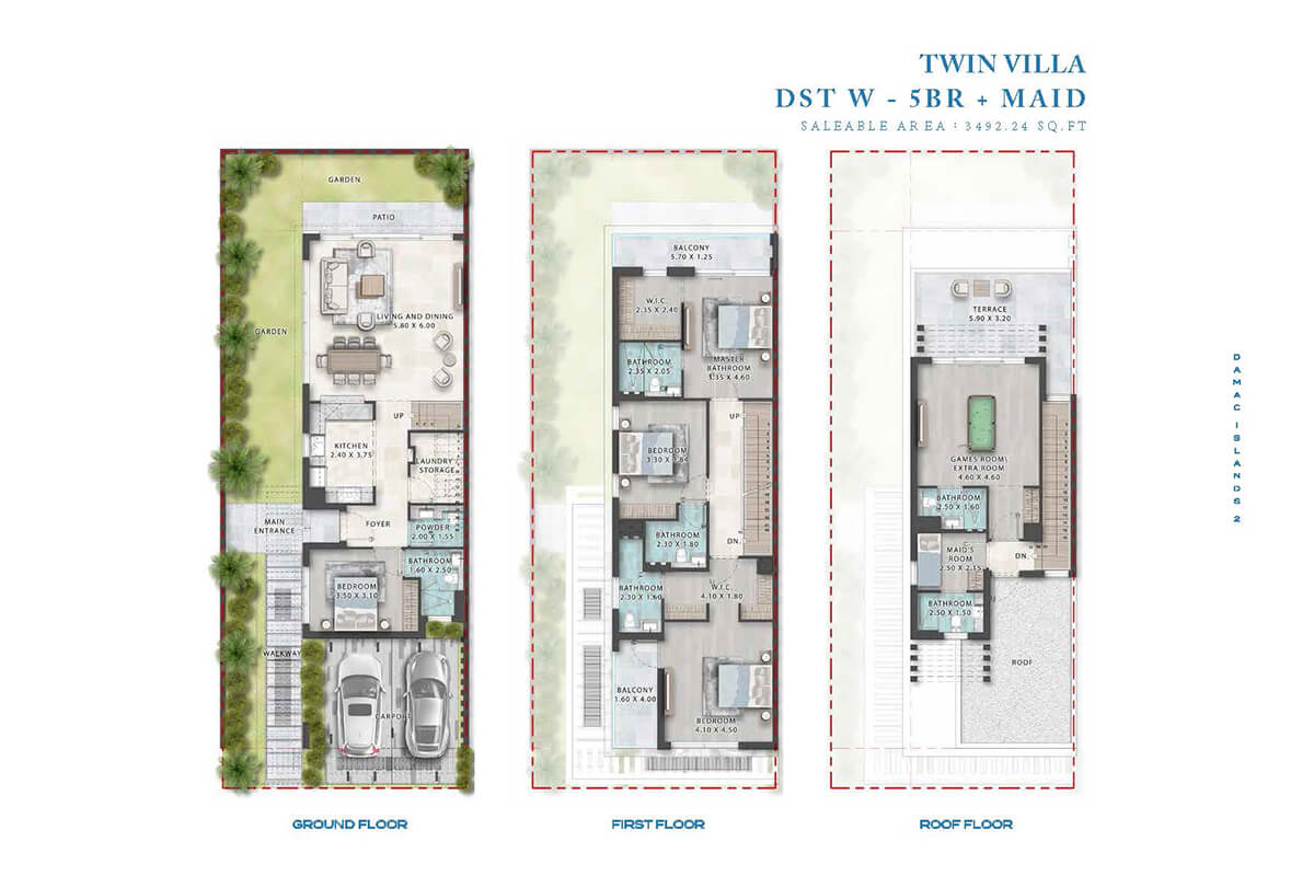 DAMAC ISLANDS 2 TWIN VILLA