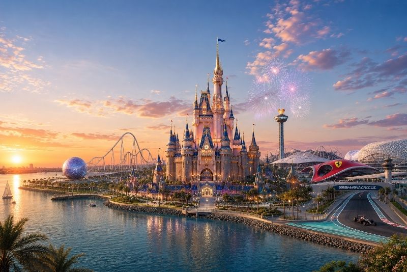阿布達比消息｜阿布達比迪士尼樂園 Disneyland Abu Dhabi 最新進度：亞斯島即將迎來中東首座魔法王國！